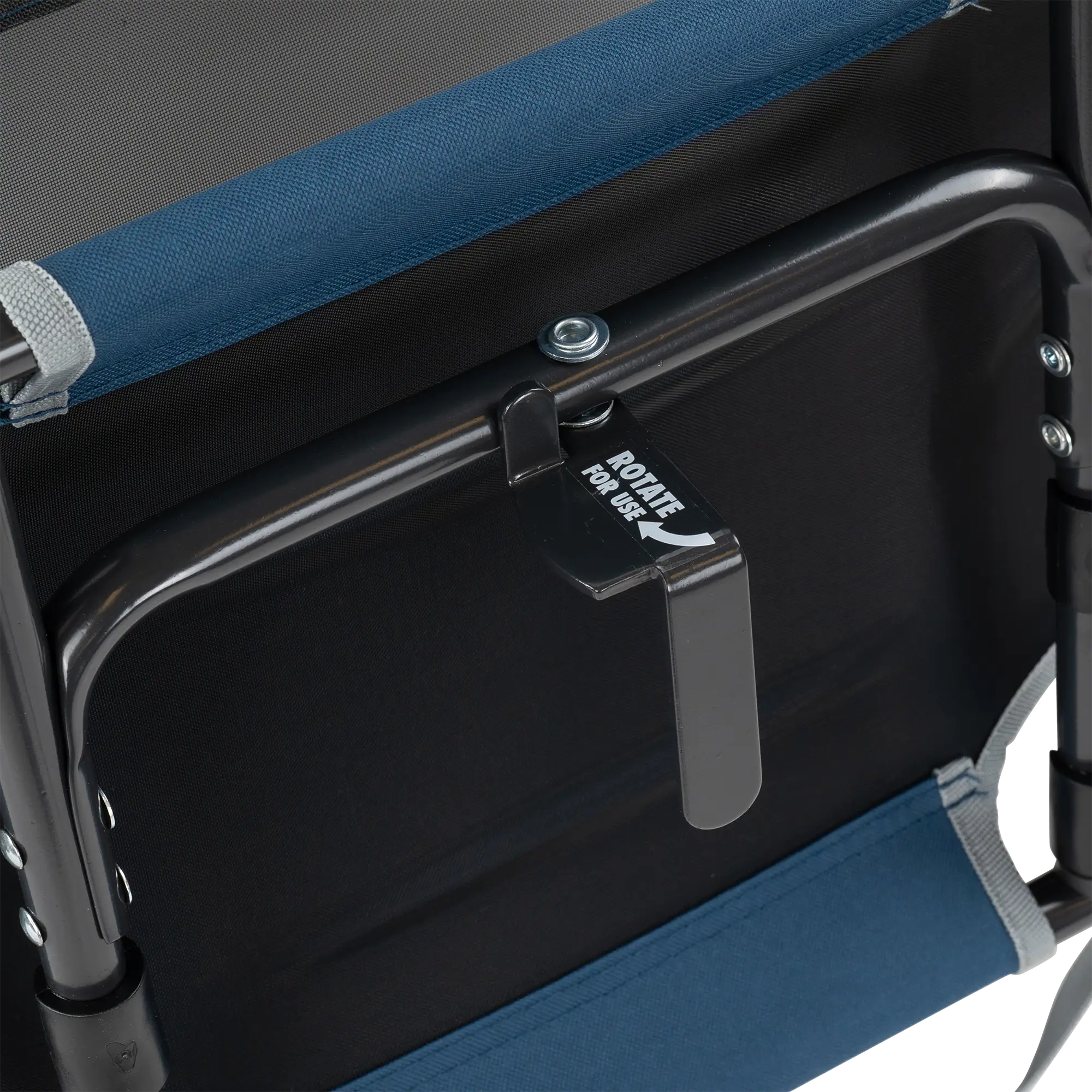 Ultra-Lightweight Big Comfort Stadium Chair with Armrests - Choice 465 - Ergonomic Portable Stadium Seat for Sports Events Detail