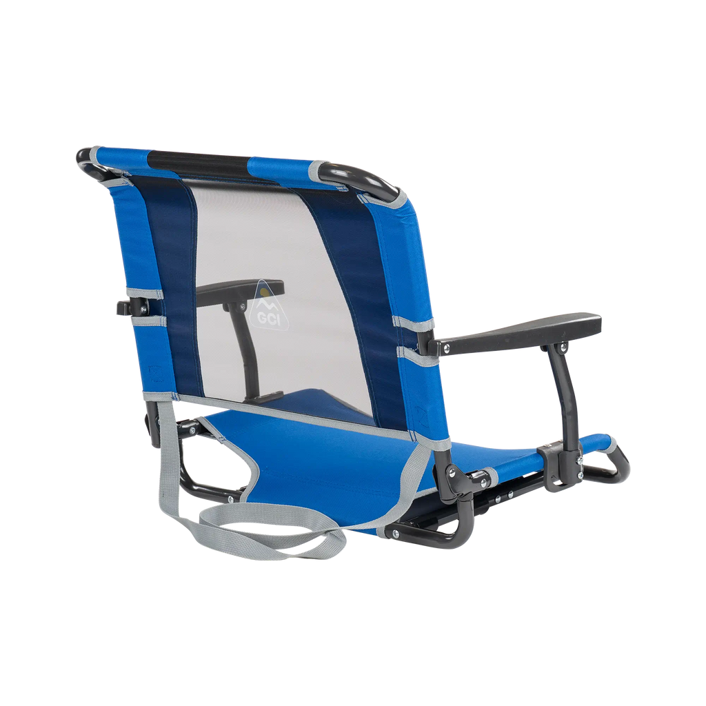 Ultra-Lightweight Big Comfort Stadium Chair with Armrests - Choice 465 - Ergonomic Portable Stadium Seat for Sports Events Detail