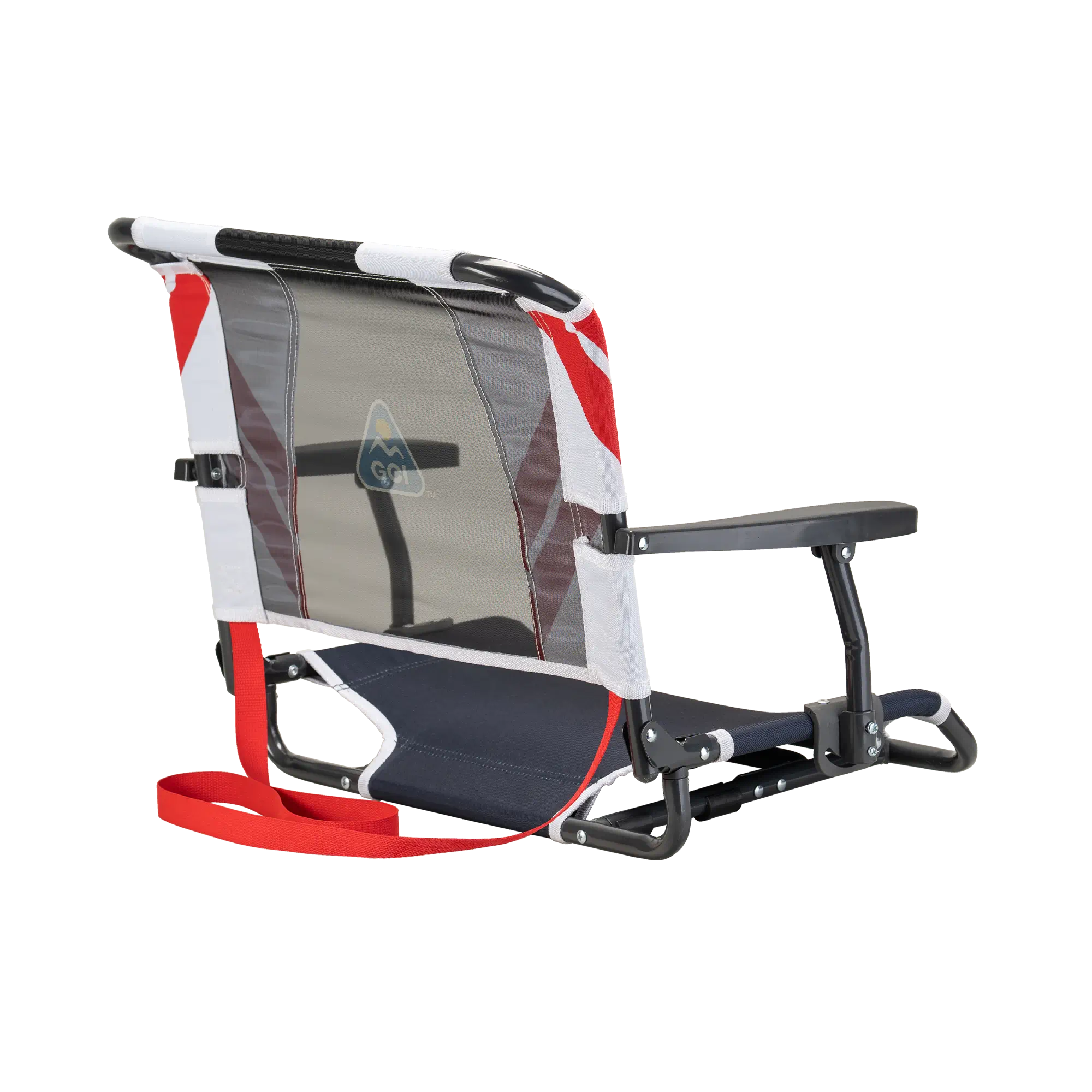 Ultra-Lightweight Big Comfort Stadium Chair with Armrests - Choice 465 - Ergonomic Portable Stadium Seat for Sports Events Detail