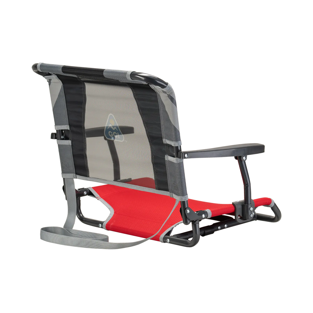 Ultra-Lightweight Big Comfort Stadium Chair with Armrests - Choice 465 - Ergonomic Portable Stadium Seat for Sports Events Detail