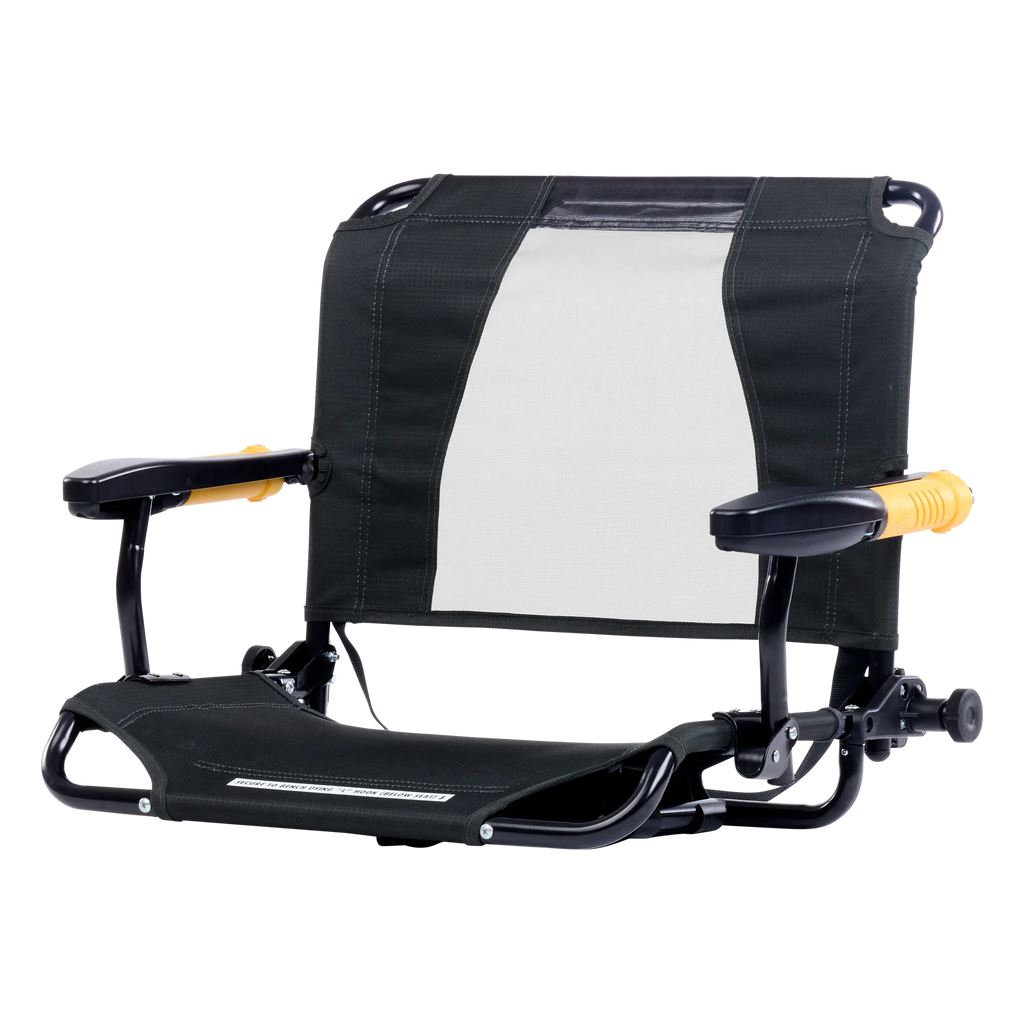 Luxury Camp Stadium Rock-Cliner - Choice 540 - Patented Spring-Action Rocking Chair for Camping Detail