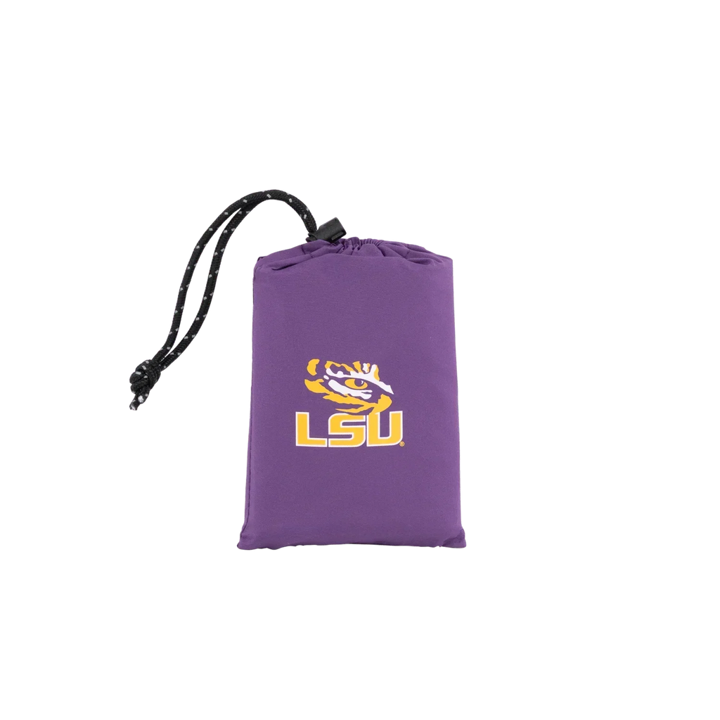 Ultra-Lightweight College V Seat Inflatable Stadium Cushion - LSU Tigers - Choice 762 - Bleacher-Friendly Stadium Chair with Back Support Detail