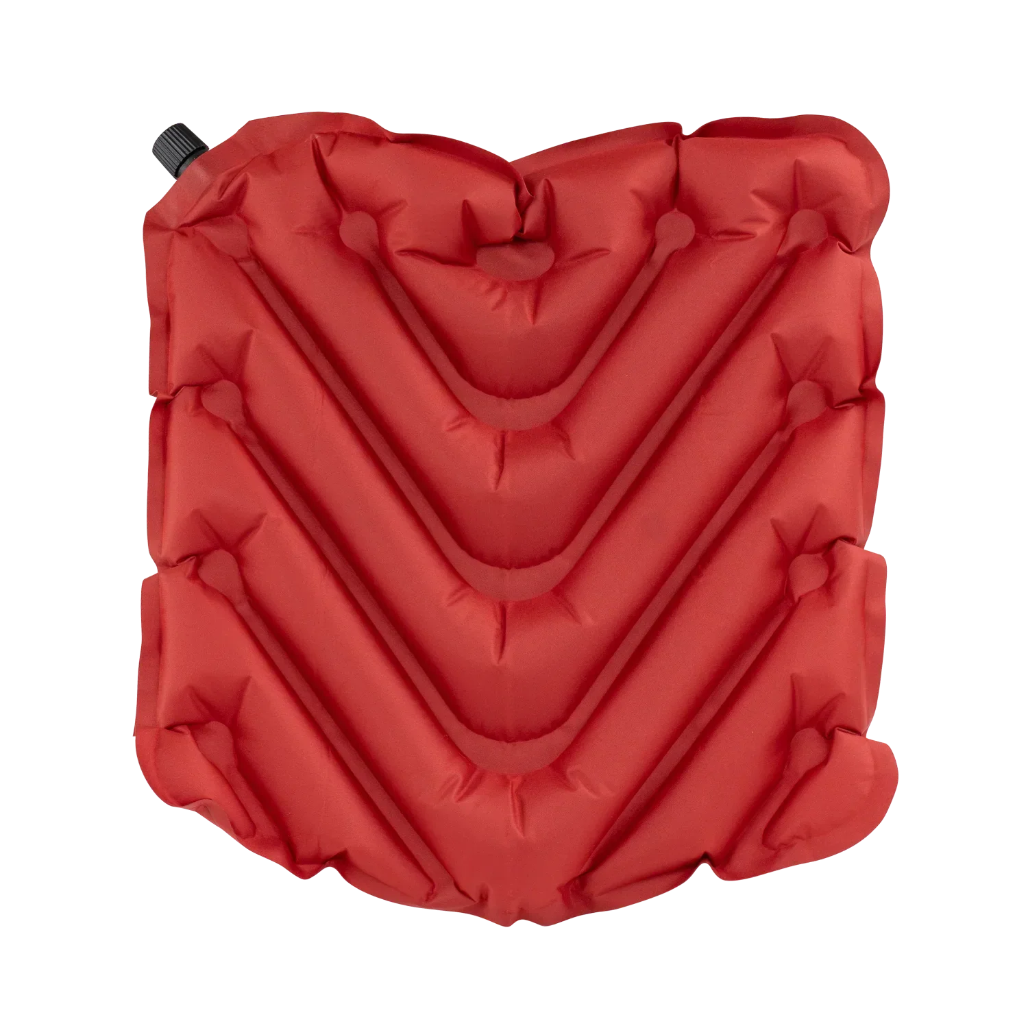 Secure-Hook College V Seat Inflatable Stadium Cushion - USC Trojans - Choice 523 - Grandstand Cushion Seat with Secure Under-Bench Hooks Detail