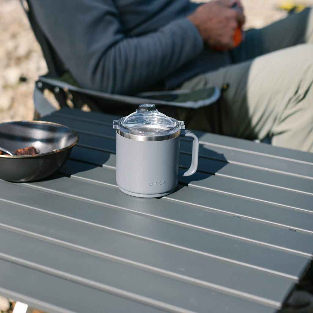 Multi-Functional Cook Compact Camp Table 25 - Choice 214 - Portable Camping Table with Heat-Resistant Countertop Detail
