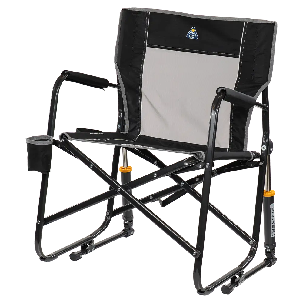 Smooth Motion Freestyle Rocker - Choice 711 - Patented Spring-Action Rocking Chair for Camping Detail