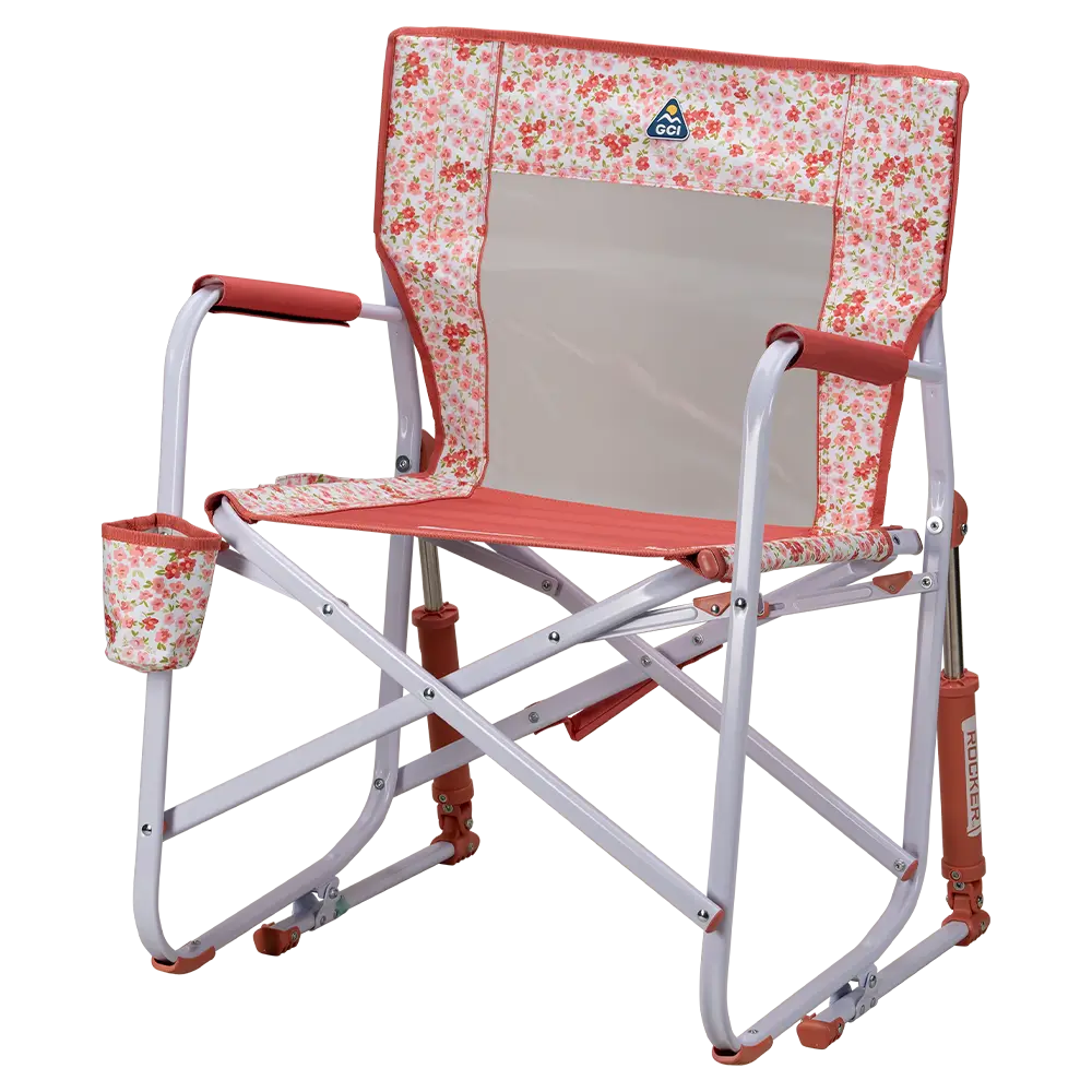 Smooth Motion Freestyle Rocker - Choice 711 - Patented Spring-Action Rocking Chair for Camping Detail