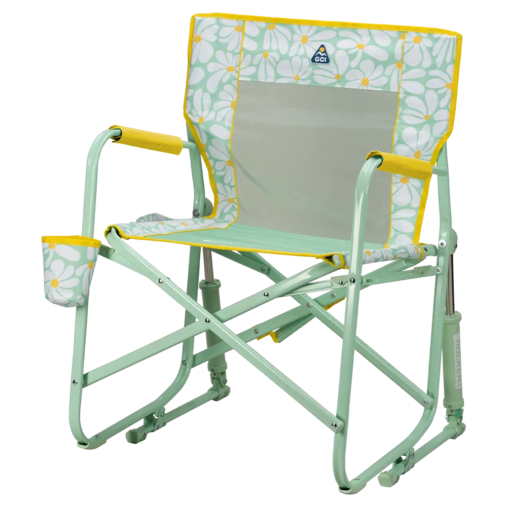 Smooth Motion Freestyle Rocker - Choice 711 - Patented Spring-Action Rocking Chair for Camping Detail