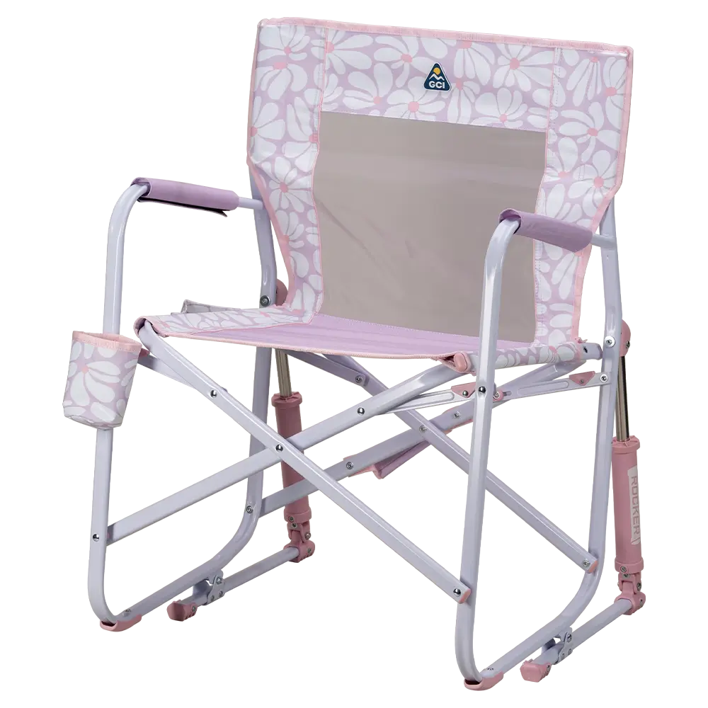 Smooth Motion Freestyle Rocker - Choice 711 - Patented Spring-Action Rocking Chair for Camping Detail