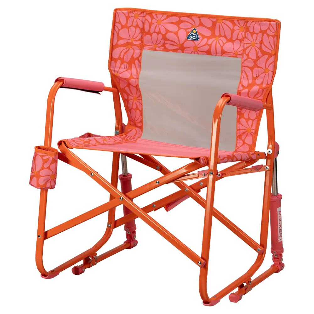 Smooth Motion Freestyle Rocker - Choice 711 - Patented Spring-Action Rocking Chair for Camping Detail