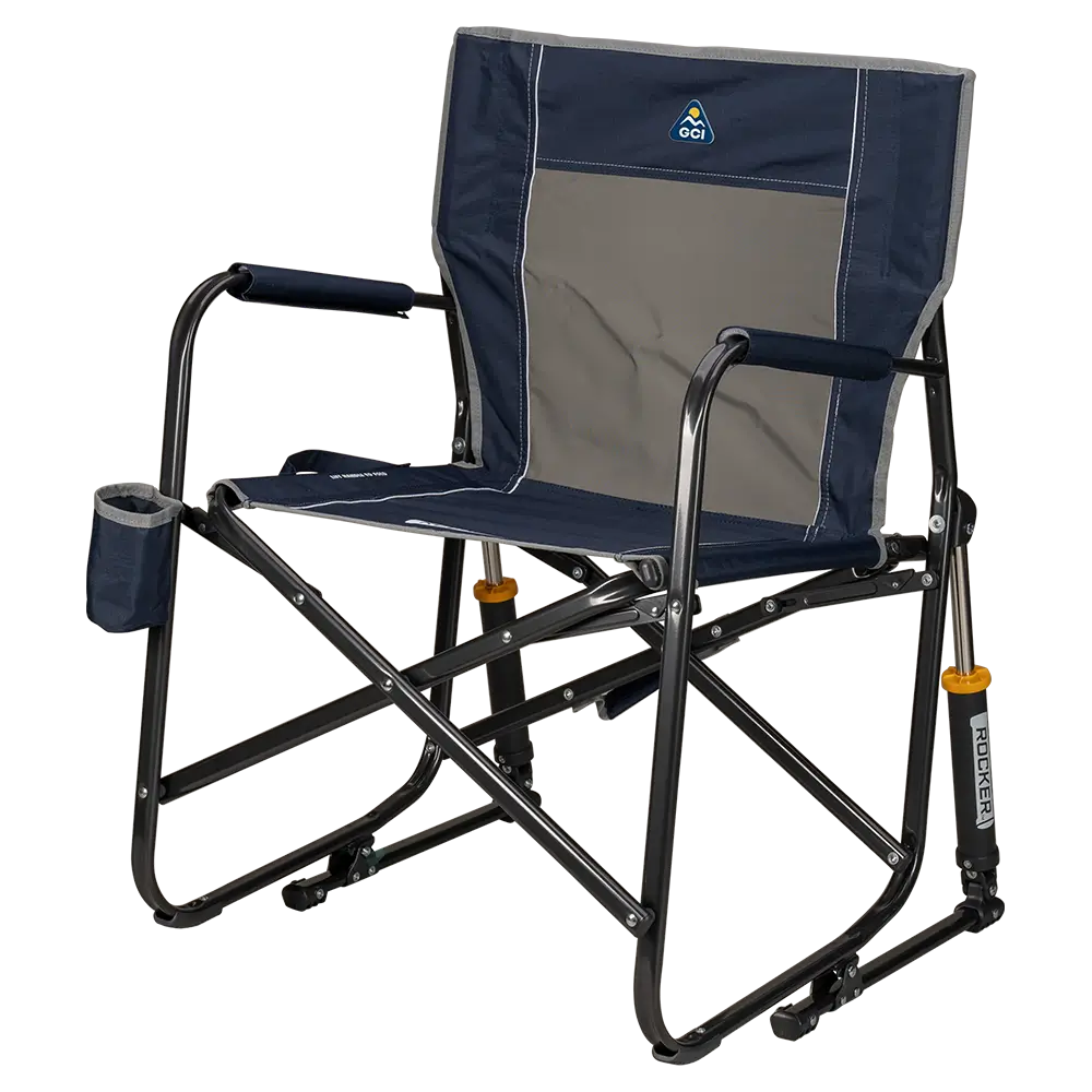 Smooth Motion Freestyle Rocker - Choice 711 - Patented Spring-Action Rocking Chair for Camping Detail