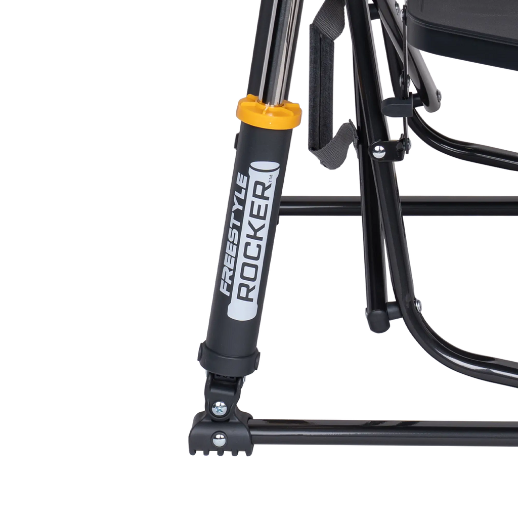 Heavy-Duty Freestyle Freestyle Rocker with Side Table - Choice 853 - RoadTrip Rocker Smooth Motion Camp Chair Detail