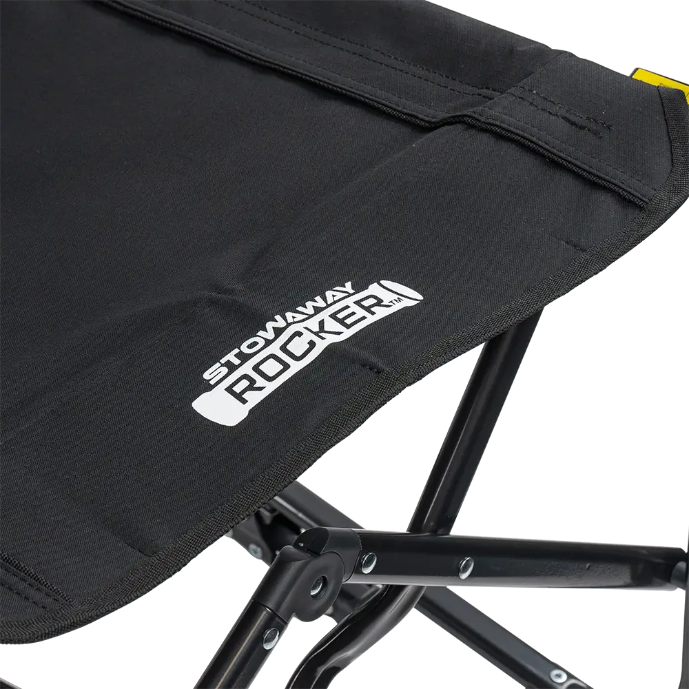 Luxury Camp Stowaway Rocker - Choice 794 - Patented Spring-Action Rocking Chair for Camping Detail