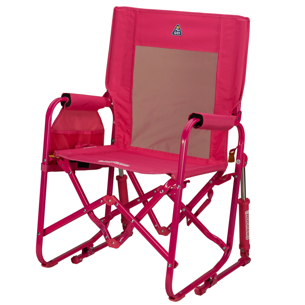 Luxury Camp Stowaway Rocker - Choice 794 - Patented Spring-Action Rocking Chair for Camping Detail
