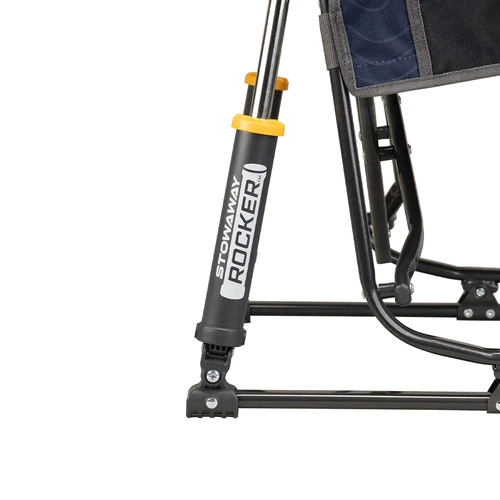 Luxury Camp Stowaway Rocker - Choice 794 - Patented Spring-Action Rocking Chair for Camping Detail