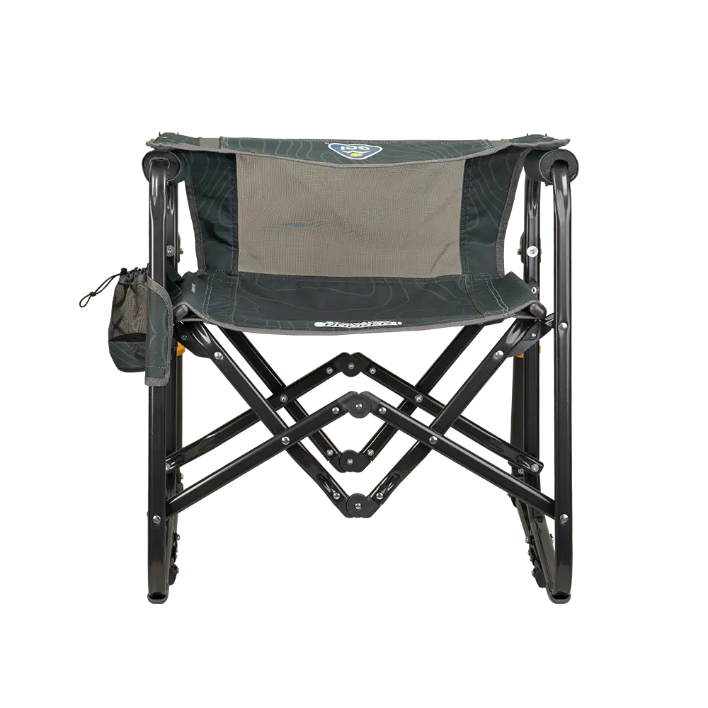 Luxury Camp Stowaway Rocker - Choice 794 - Patented Spring-Action Rocking Chair for Camping Detail