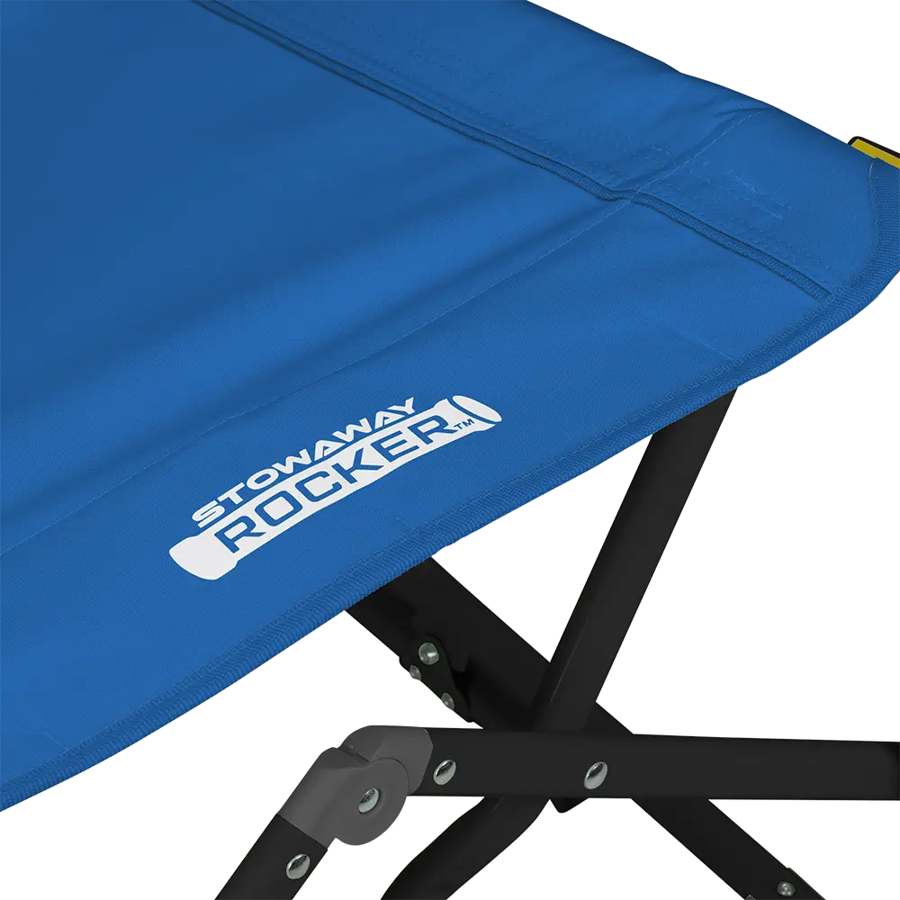Luxury Camp Stowaway Rocker - Choice 794 - Patented Spring-Action Rocking Chair for Camping Detail