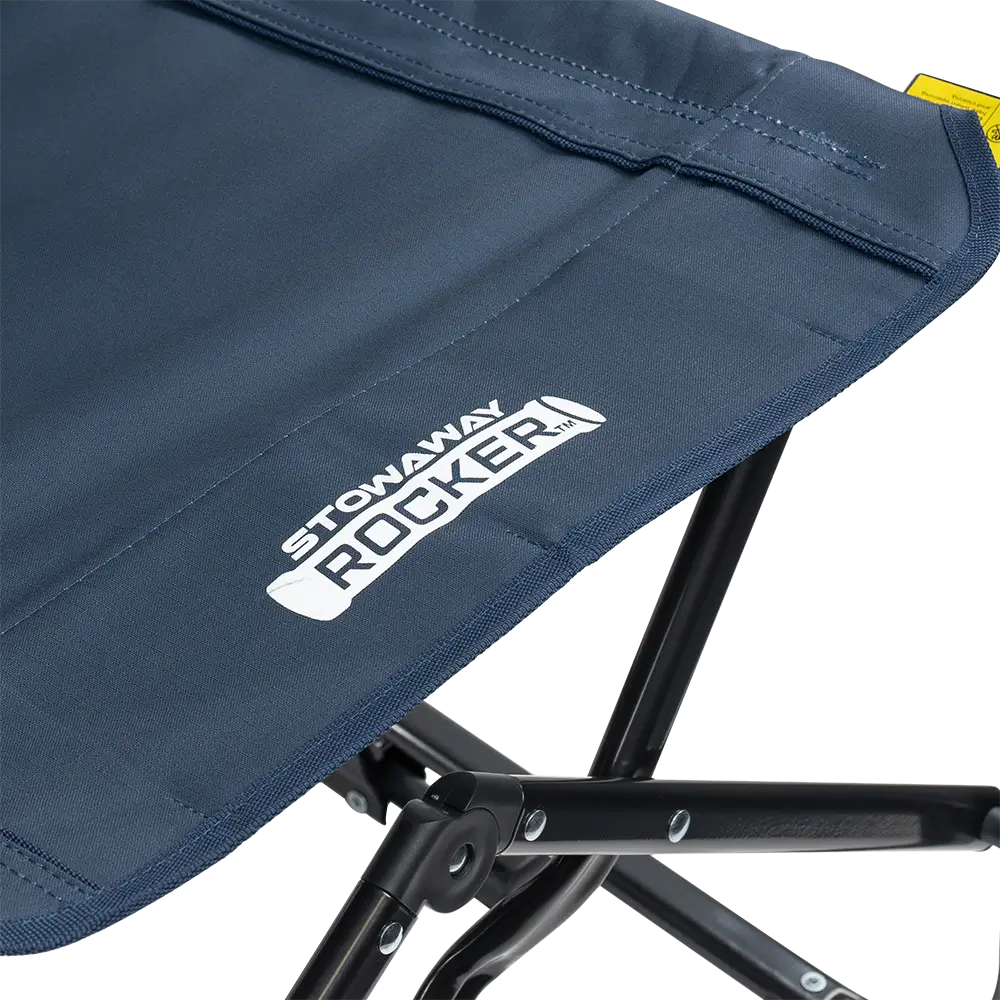 Luxury Camp Stowaway Rocker - Choice 794 - Patented Spring-Action Rocking Chair for Camping Detail
