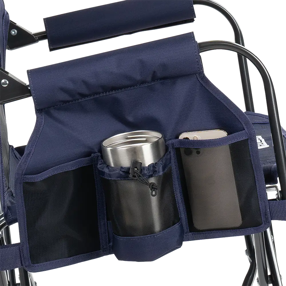 Luxury Camp Stowaway Rocker - Choice 794 - Patented Spring-Action Rocking Chair for Camping Detail