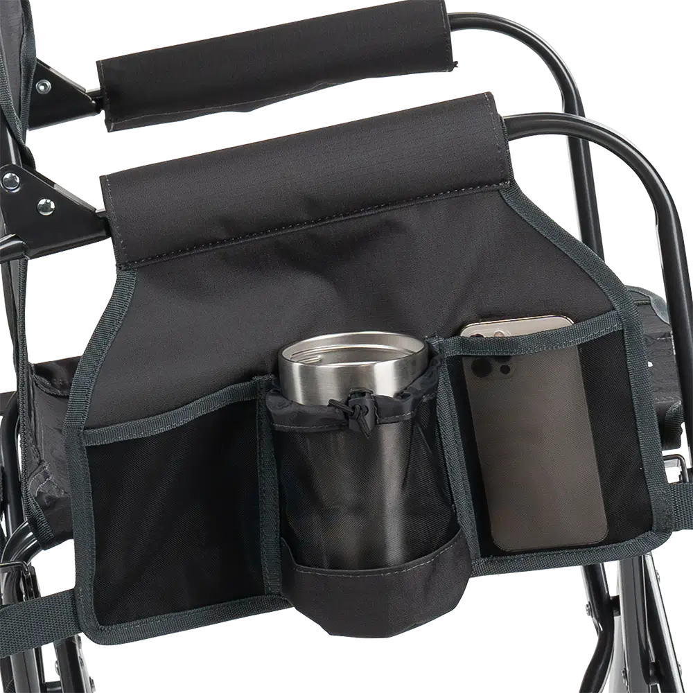 Luxury Camp Stowaway Rocker - Choice 794 - Patented Spring-Action Rocking Chair for Camping Detail