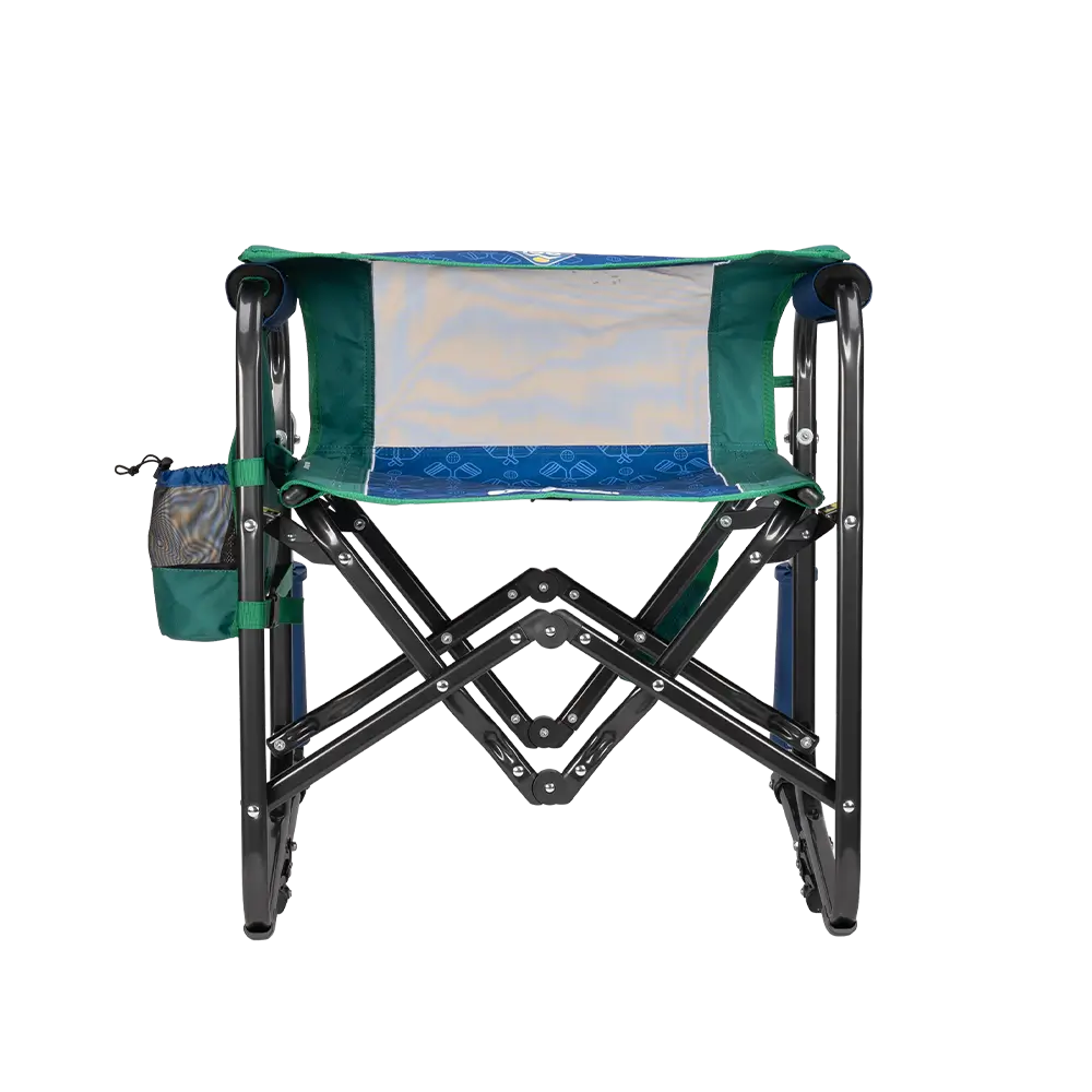 Luxury Camp Stowaway Rocker - Choice 794 - Patented Spring-Action Rocking Chair for Camping Detail