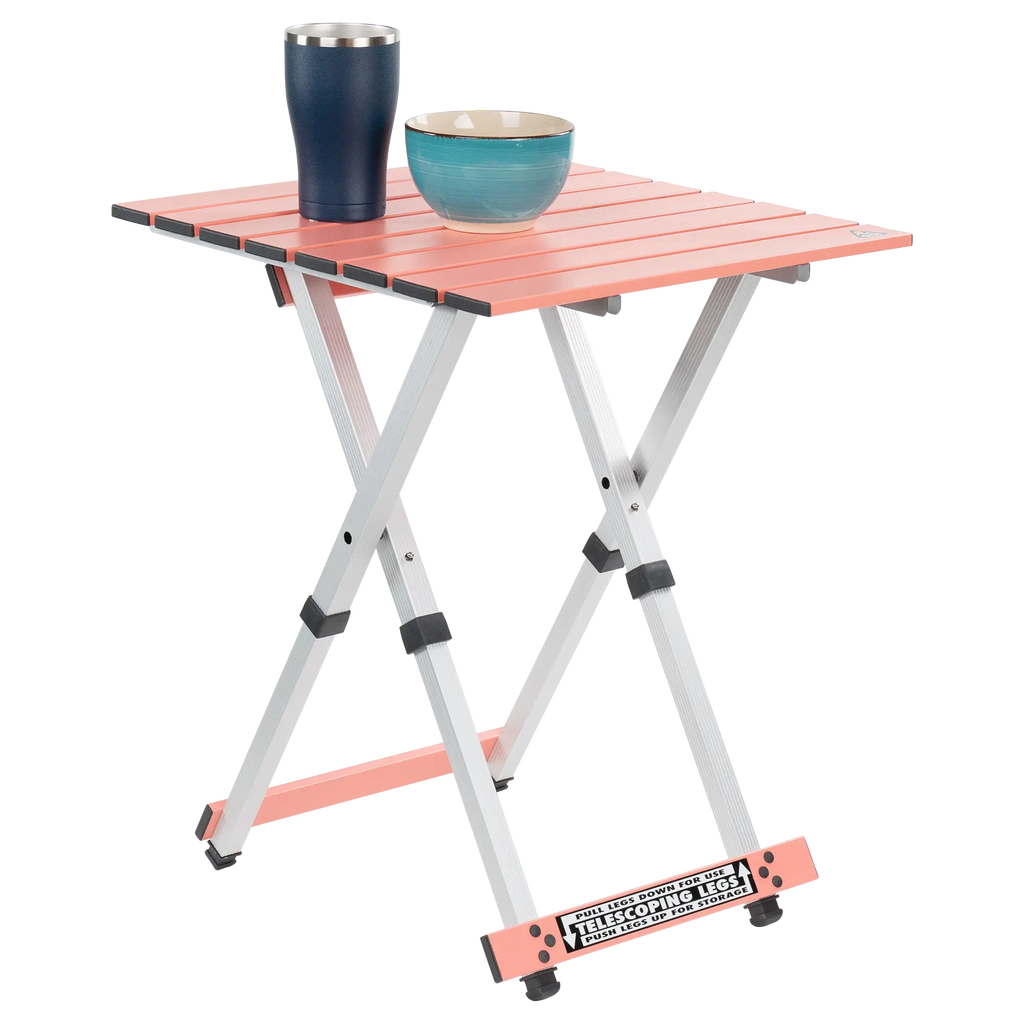 Slim-Fold Compact Camp Table 20 - Choice 513 - Multi-Functional Heavy-Duty Grilling Table Counter Detail