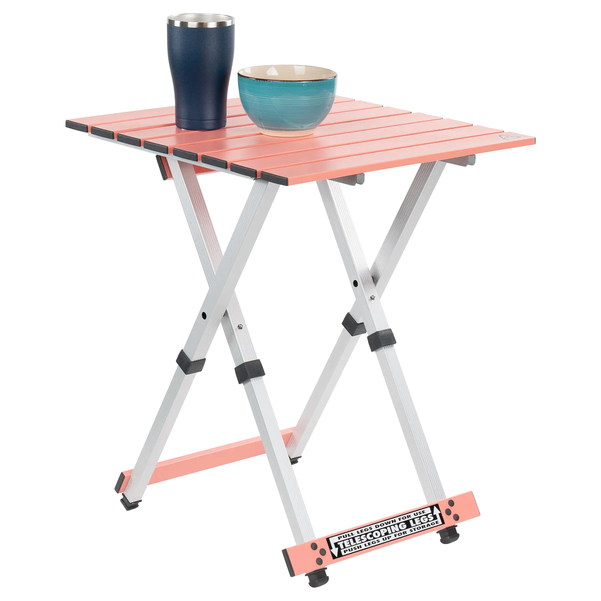 Slim-Fold Compact Camp Table 20 - Choice 513 - Multi-Functional Heavy-Duty Grilling Table Counter Detail