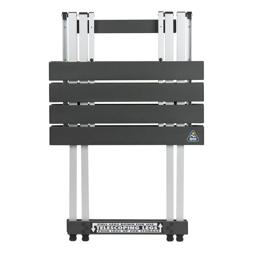 Slim-Fold Compact Camp Table 20 - Choice 513 - Multi-Functional Heavy-Duty Grilling Table Counter Detail