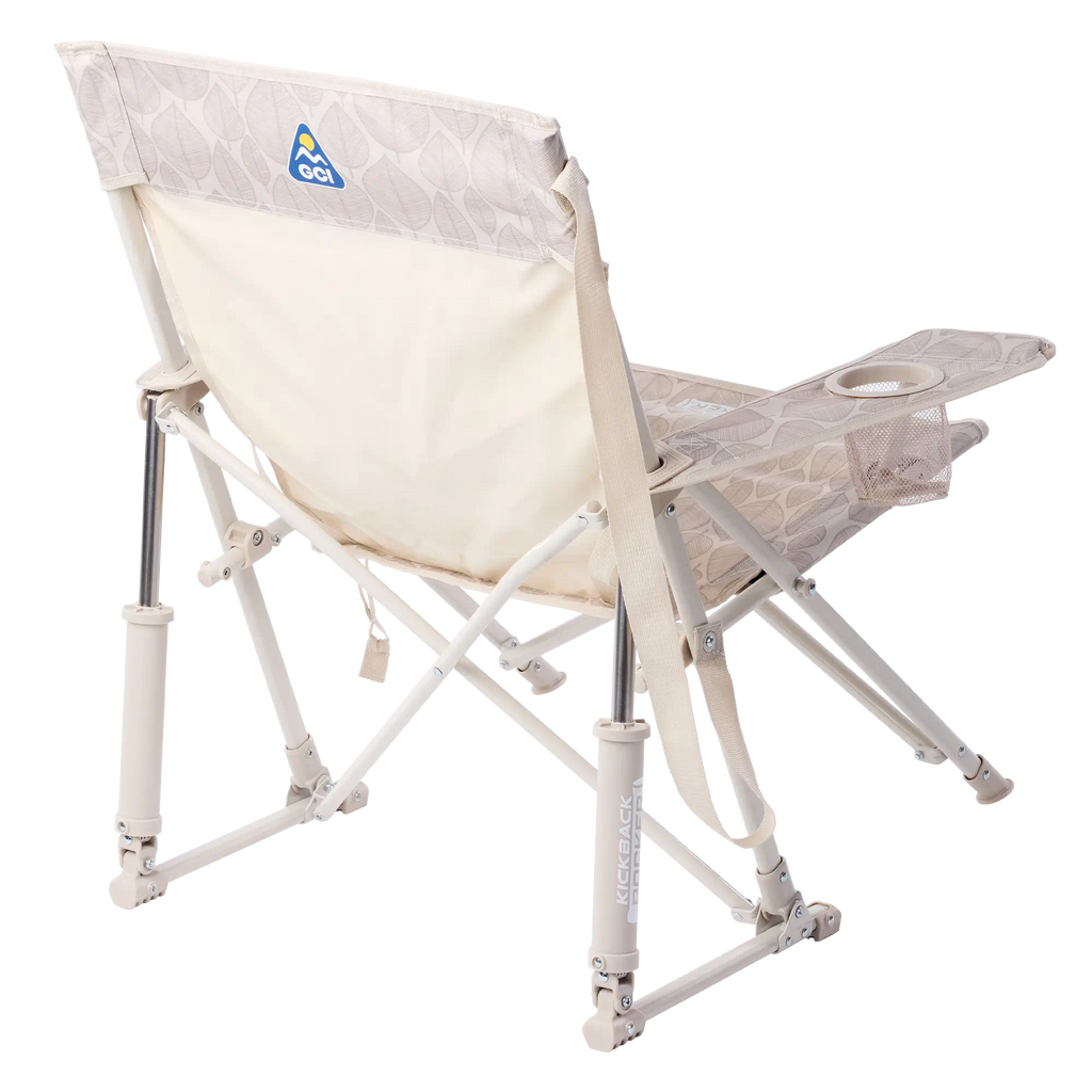 Heavy-Duty Freestyle Kickback Rocker - Choice 345 - Patented Spring-Action Rocking Chair for Camping Detail