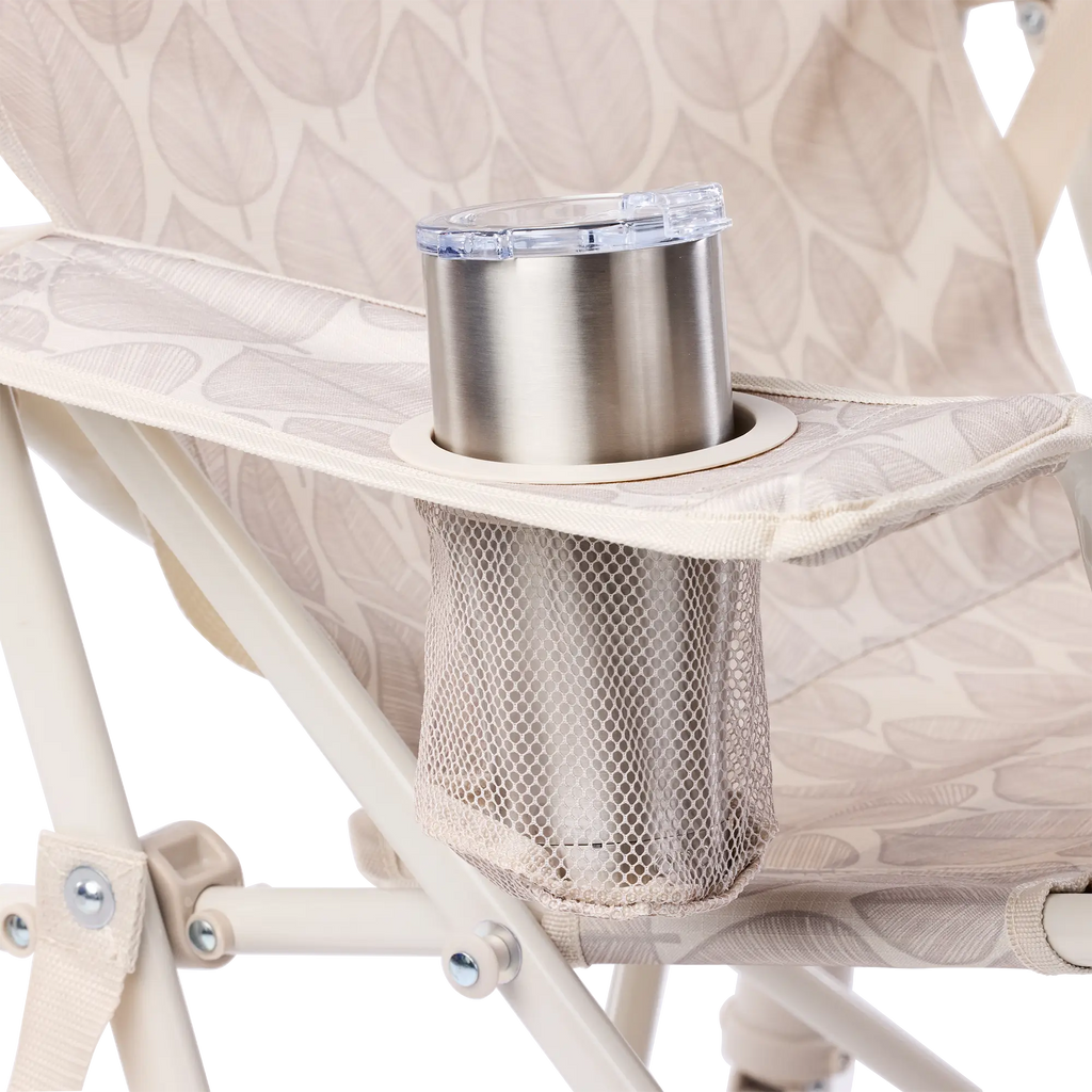 Heavy-Duty Freestyle Kickback Rocker - Choice 345 - Patented Spring-Action Rocking Chair for Camping Detail