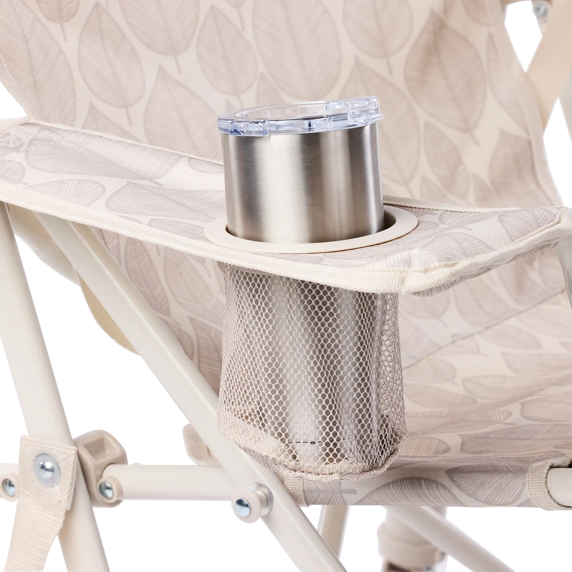 Heavy-Duty Freestyle Kickback Rocker - Choice 345 - Patented Spring-Action Rocking Chair for Camping Detail