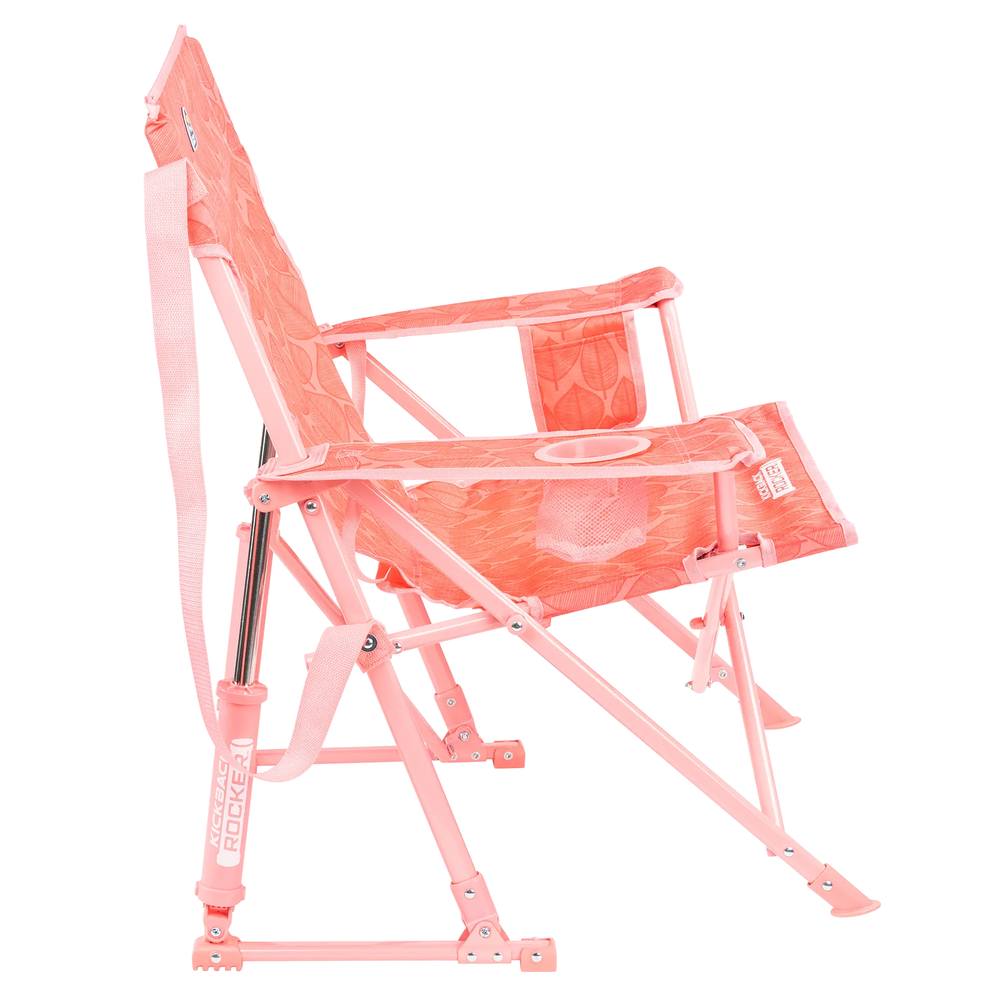 Heavy-Duty Freestyle Kickback Rocker - Choice 345 - Patented Spring-Action Rocking Chair for Camping Detail