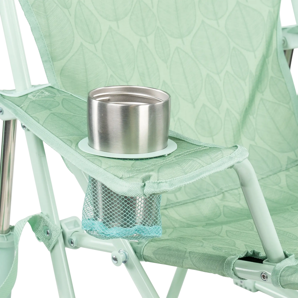 Heavy-Duty Freestyle Kickback Rocker - Choice 345 - Patented Spring-Action Rocking Chair for Camping Detail
