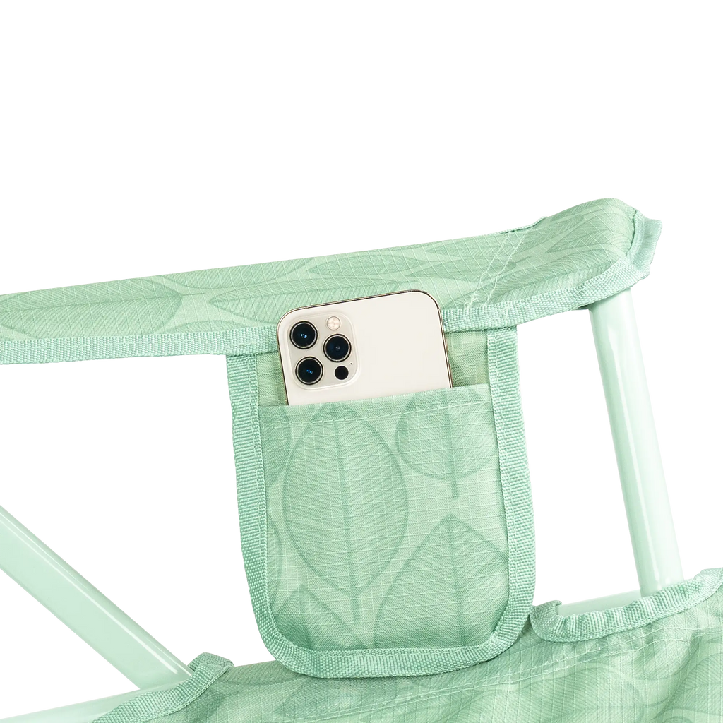 Heavy-Duty Freestyle Kickback Rocker - Choice 345 - Patented Spring-Action Rocking Chair for Camping Detail