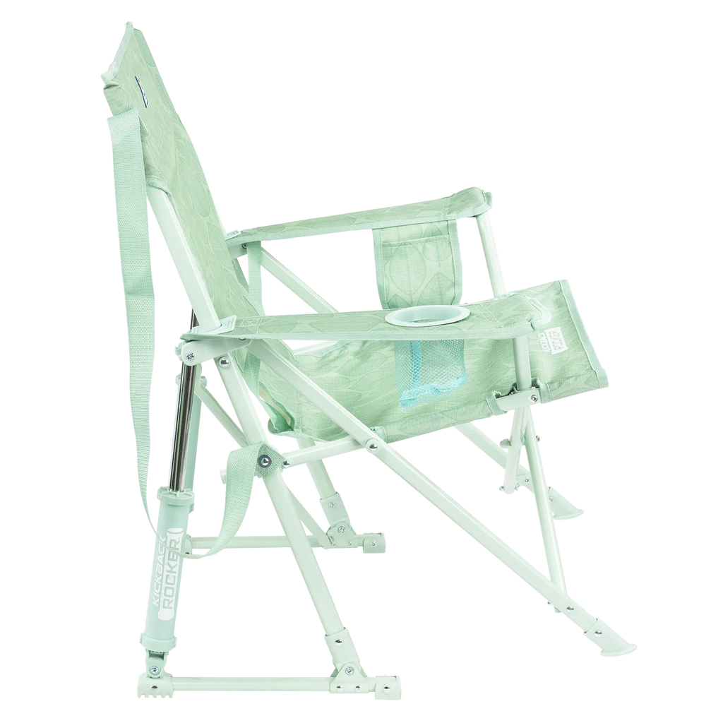 Heavy-Duty Freestyle Kickback Rocker - Choice 345 - Patented Spring-Action Rocking Chair for Camping Detail