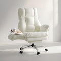 Eco-Friendly Big and Tall Office Chair, Flip Armrests for Pets & for Daily Use