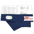 Smart Home Zzrywuty 50 Packs Two Pocket File Folders with Collection