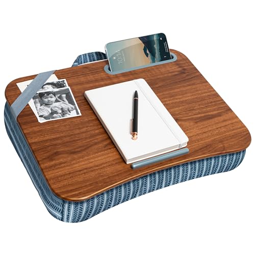 Minimalist LAPGEAR Designer Lap Desk with Phone Holder and Device Ledge Essentials