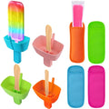 exclusive AIERSA 8pcs Popsicle Holders and Ice Pop Sleeves Set for Set
