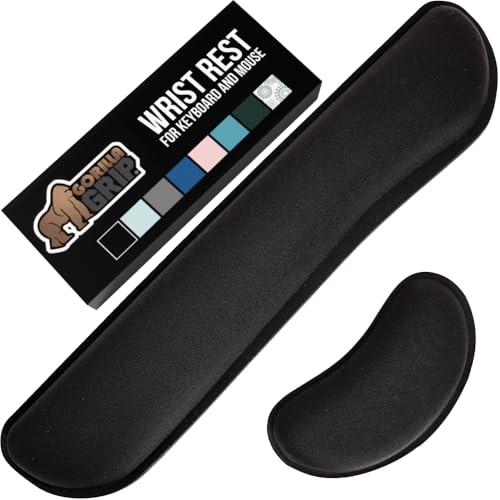 Modern GORILLA GRIP Silky Memory Foam Wrist Rest for Essentials