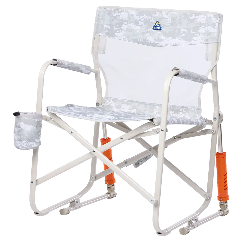 Heavy-Duty Freestyle Freestyle Rocker Elite - Choice 460 - Freestyle Rocker Portable Outdoor Folding Chair Detail