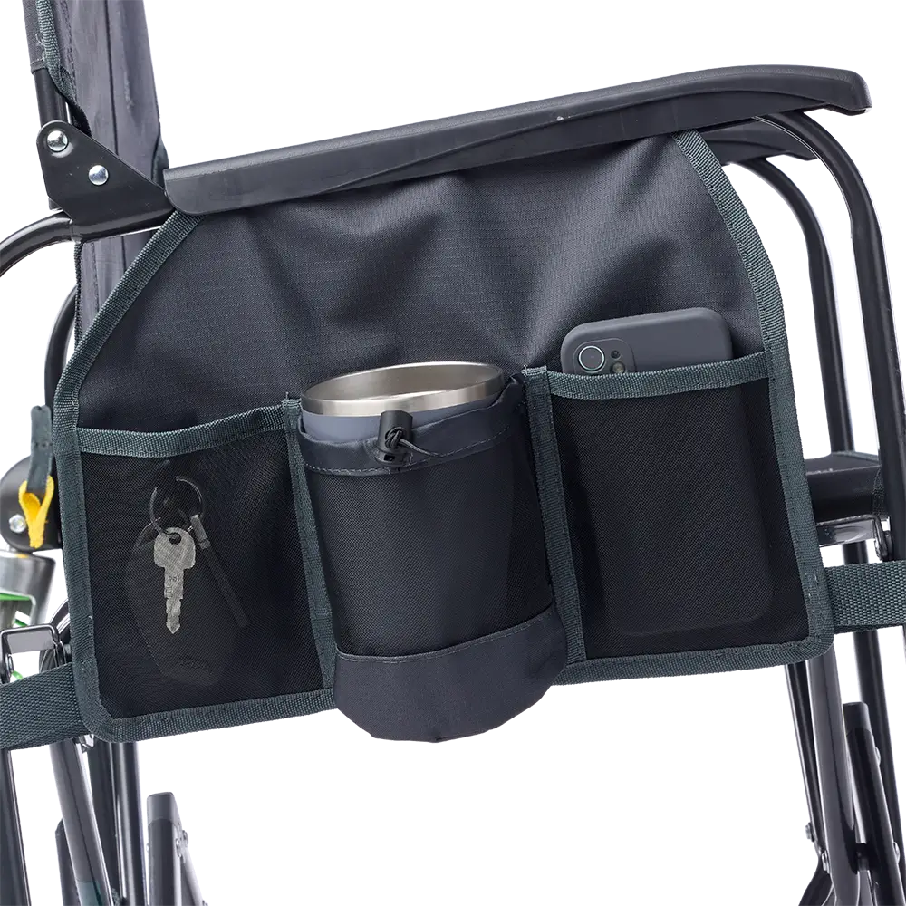 Patented Spring-Action Adjustable Rocker - Choice 573 - Patented Spring-Action Rocking Chair for Camping Detail
