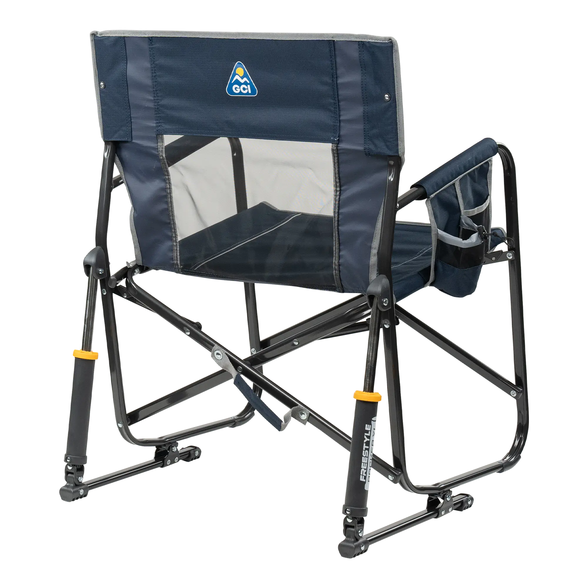 Premium All-Weather Freestyle Rocker XL - Choice 552 - Freestyle Rocker Portable Outdoor Folding Chair Detail
