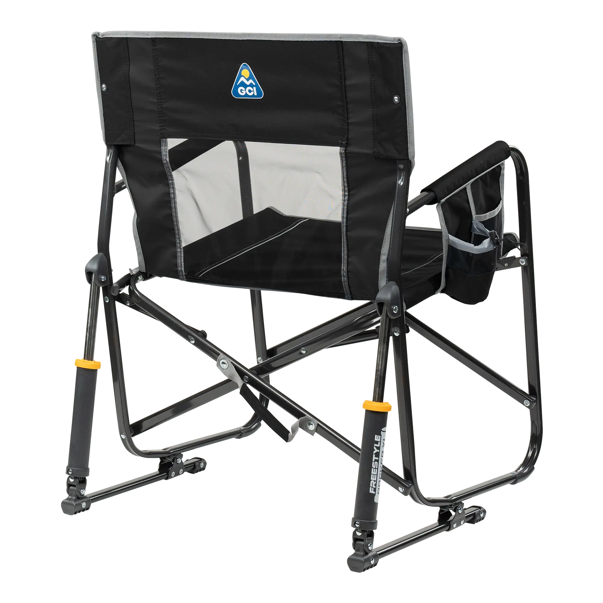 Premium All-Weather Freestyle Rocker XL - Choice 552 - Freestyle Rocker Portable Outdoor Folding Chair Detail