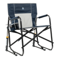 Premium All-Weather Freestyle Rocker XL - Choice 552 - Freestyle Rocker Portable Outdoor Folding Chair - Indigo