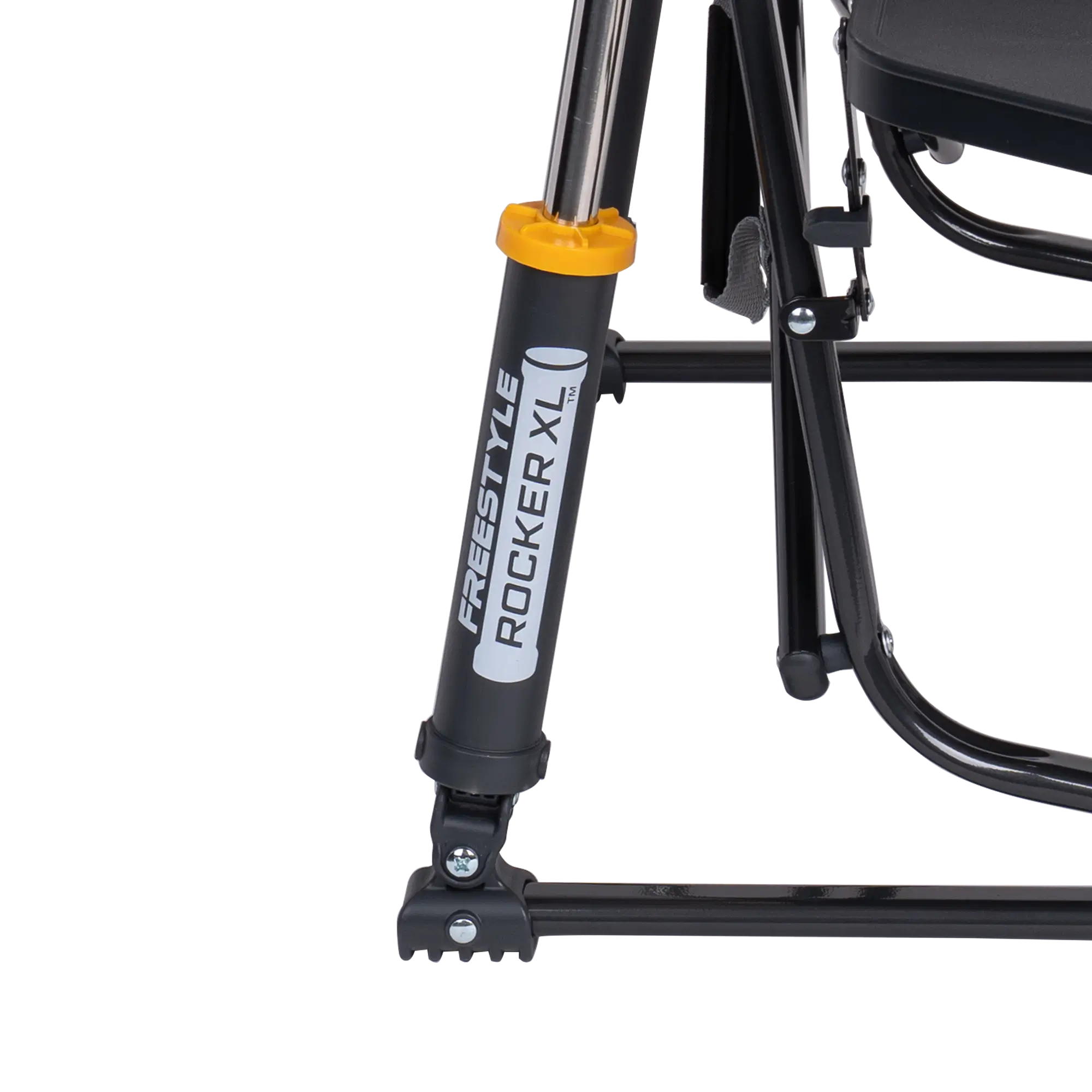 Heavy-Duty Freestyle Freestyle Rocker XL with Side Table - Choice 836 - RoadTrip Rocker Smooth Motion Camp Chair Detail