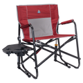 Heavy-Duty Freestyle Freestyle Rocker XL with Side Table - Choice 836 - RoadTrip Rocker Smooth Motion Camp Chair - Cinnamon