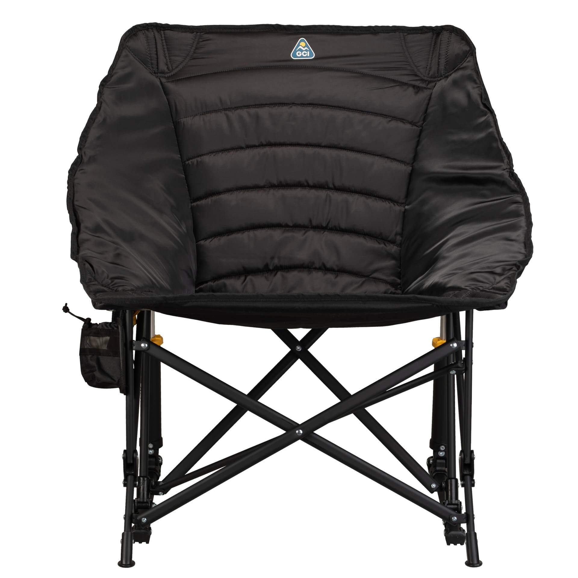 Heavy-Duty Freestyle Puff Rocker - Choice 731 - Heavy-Duty Kickback Rocker with Beverage Holder Detail
