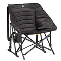 Heavy-Duty Freestyle Puff Rocker - Choice 731 - Heavy-Duty Kickback Rocker with Beverage Holder - Black