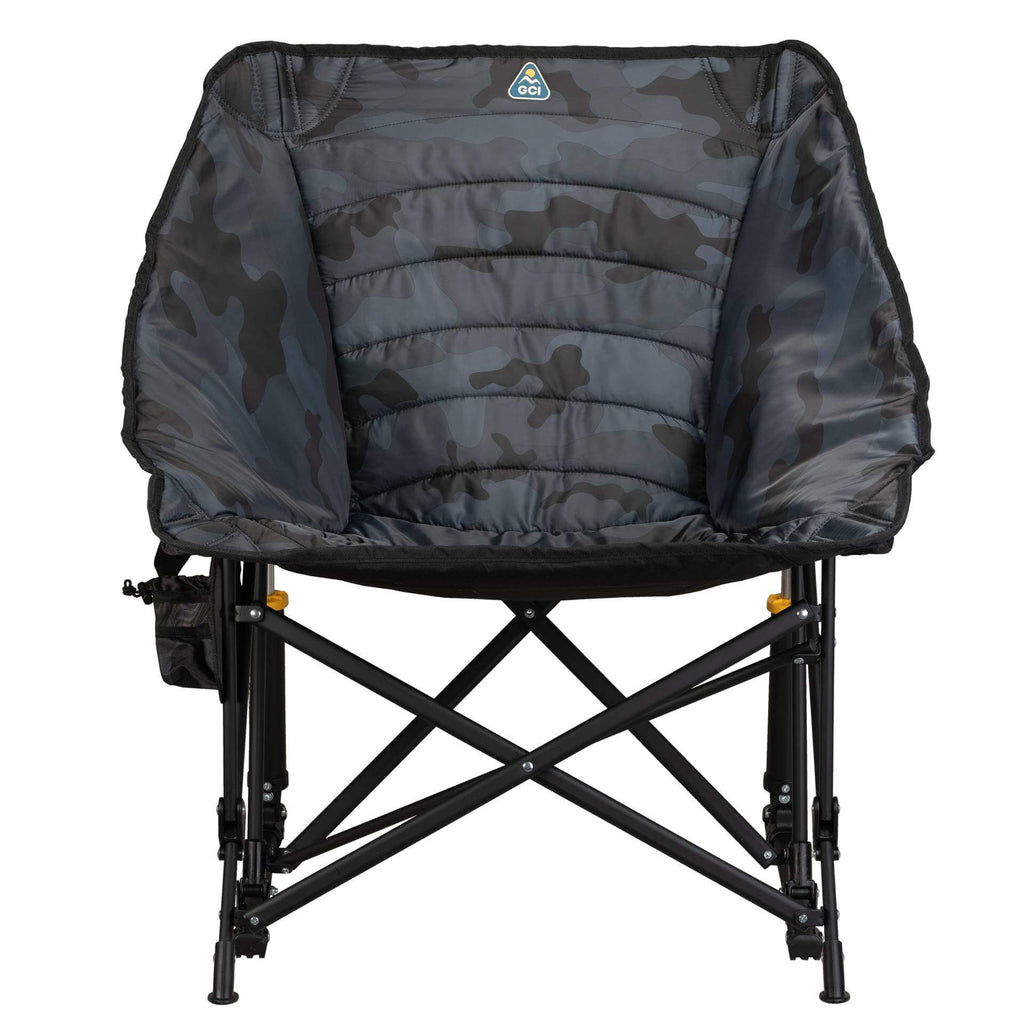 Heavy-Duty Freestyle Puff Rocker - Choice 731 - Heavy-Duty Kickback Rocker with Beverage Holder Detail