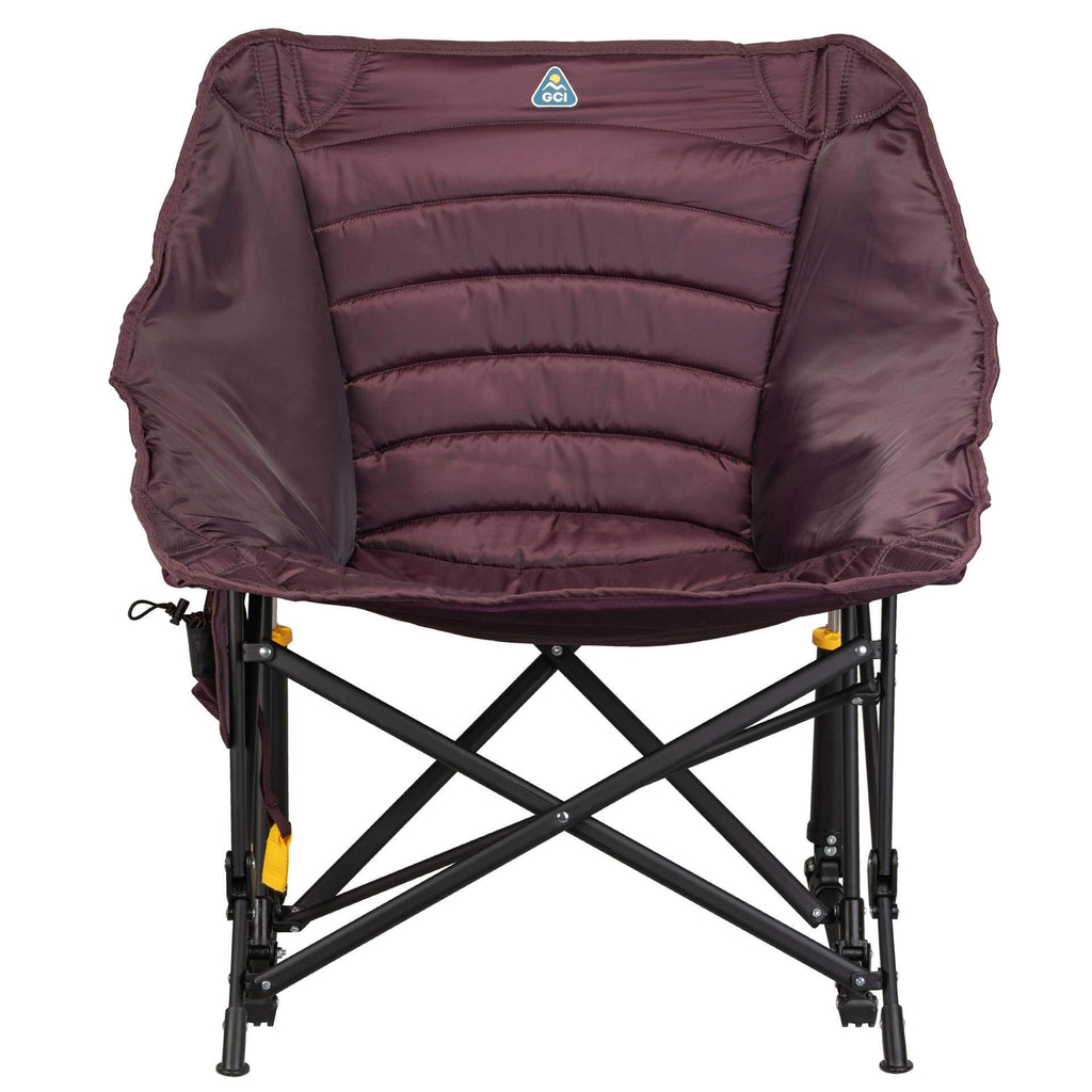 Heavy-Duty Freestyle Puff Rocker - Choice 731 - Heavy-Duty Kickback Rocker with Beverage Holder Detail